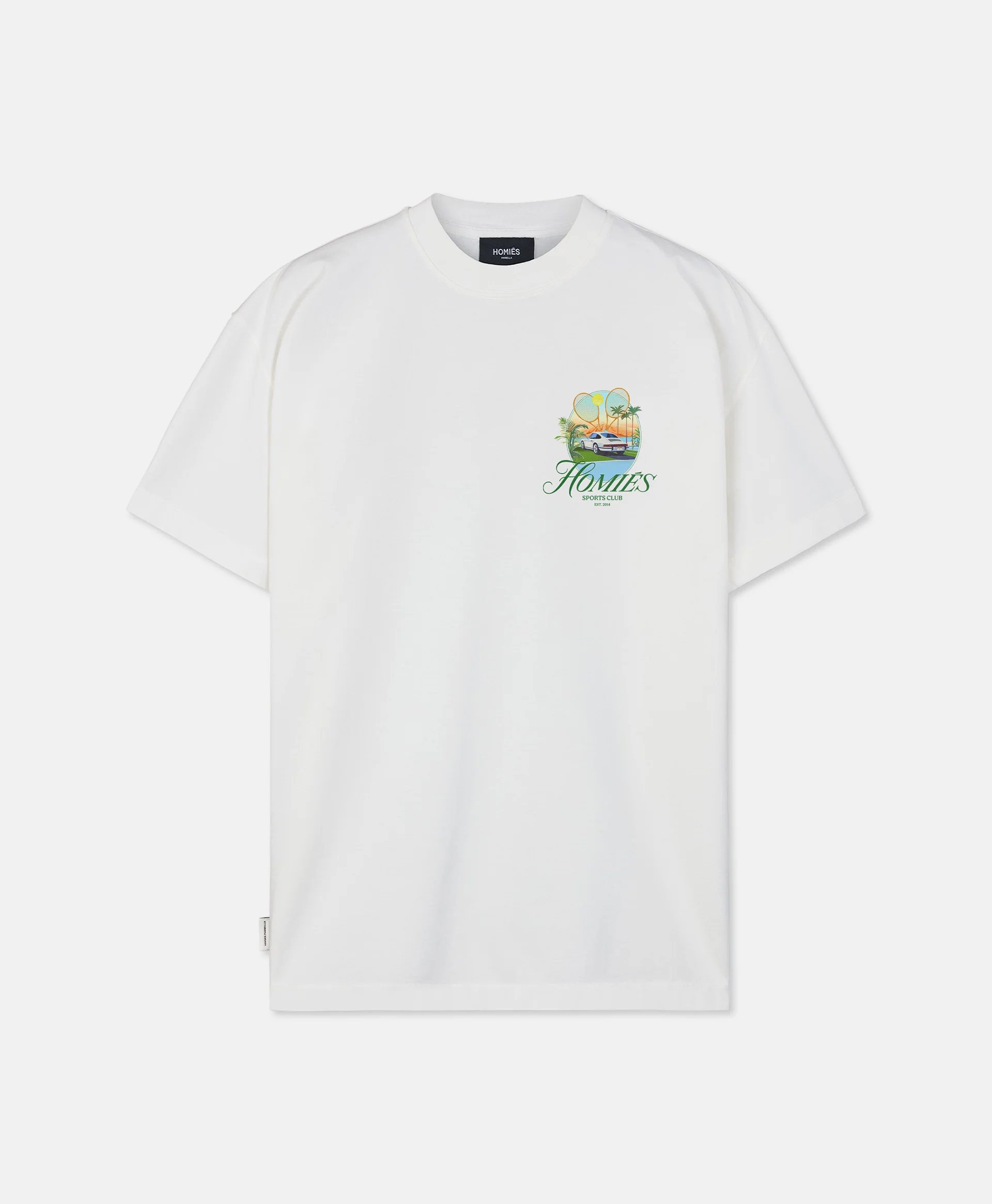 HOMIÉS SPORTS CLUB T-SHIRT VINTAGE WHITE - Image 7