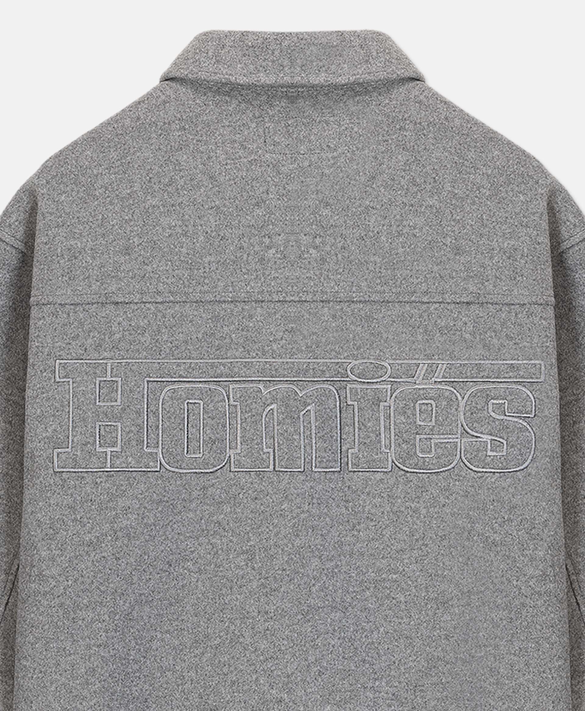 INTERLOCK OVERSHIRT GREY II - Image 4