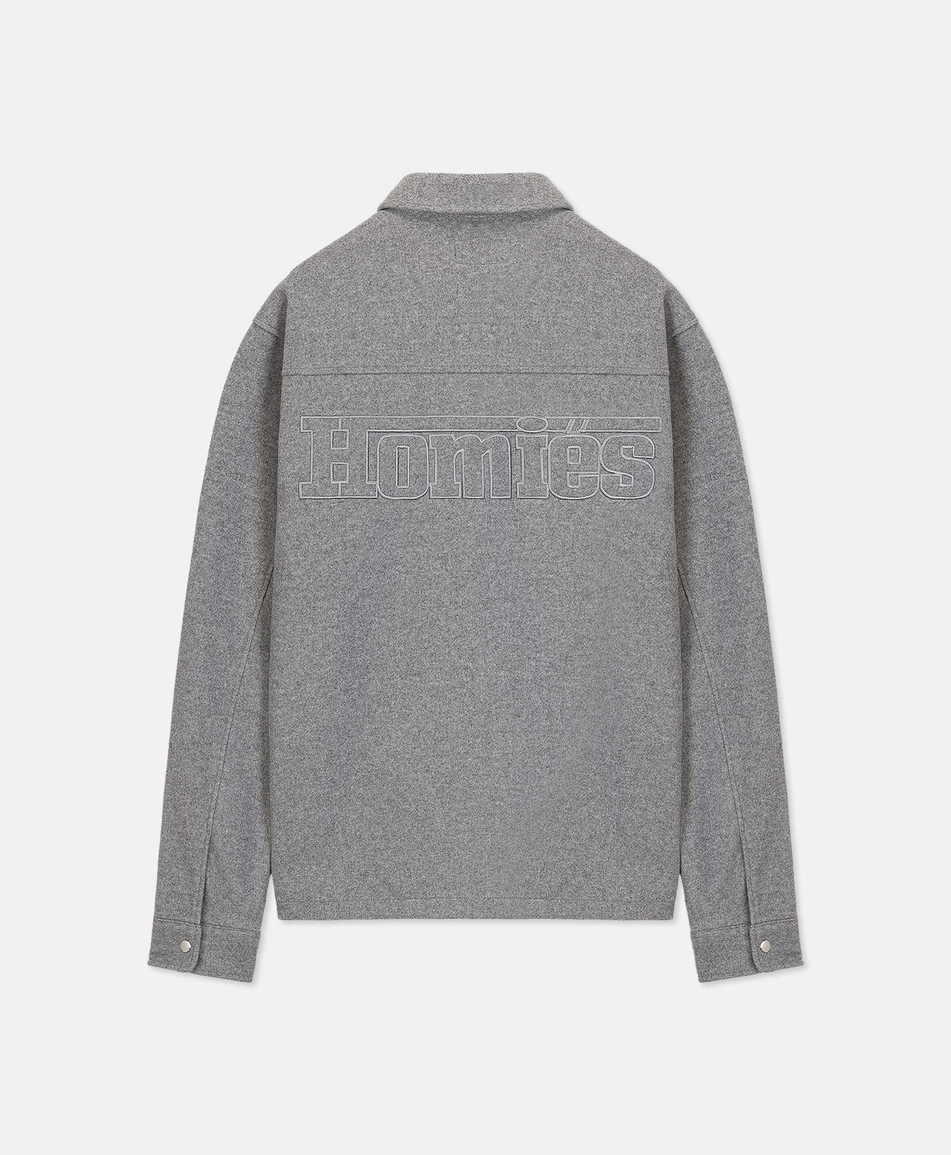 INTERLOCK OVERSHIRT GREY II - Image 7