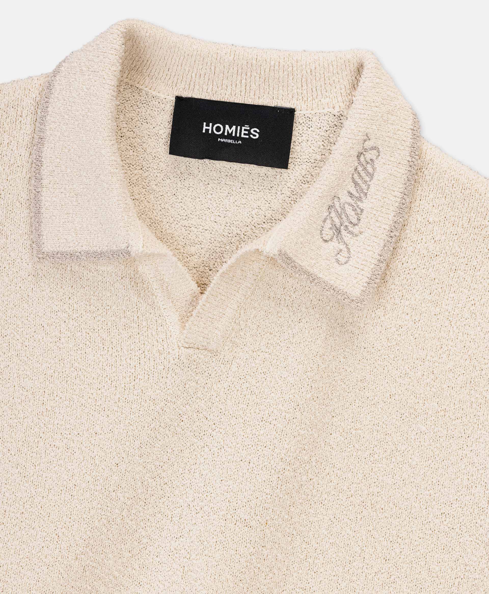 HOMIÉS KIDS BOUCLE POLO BEIGE - Image 3