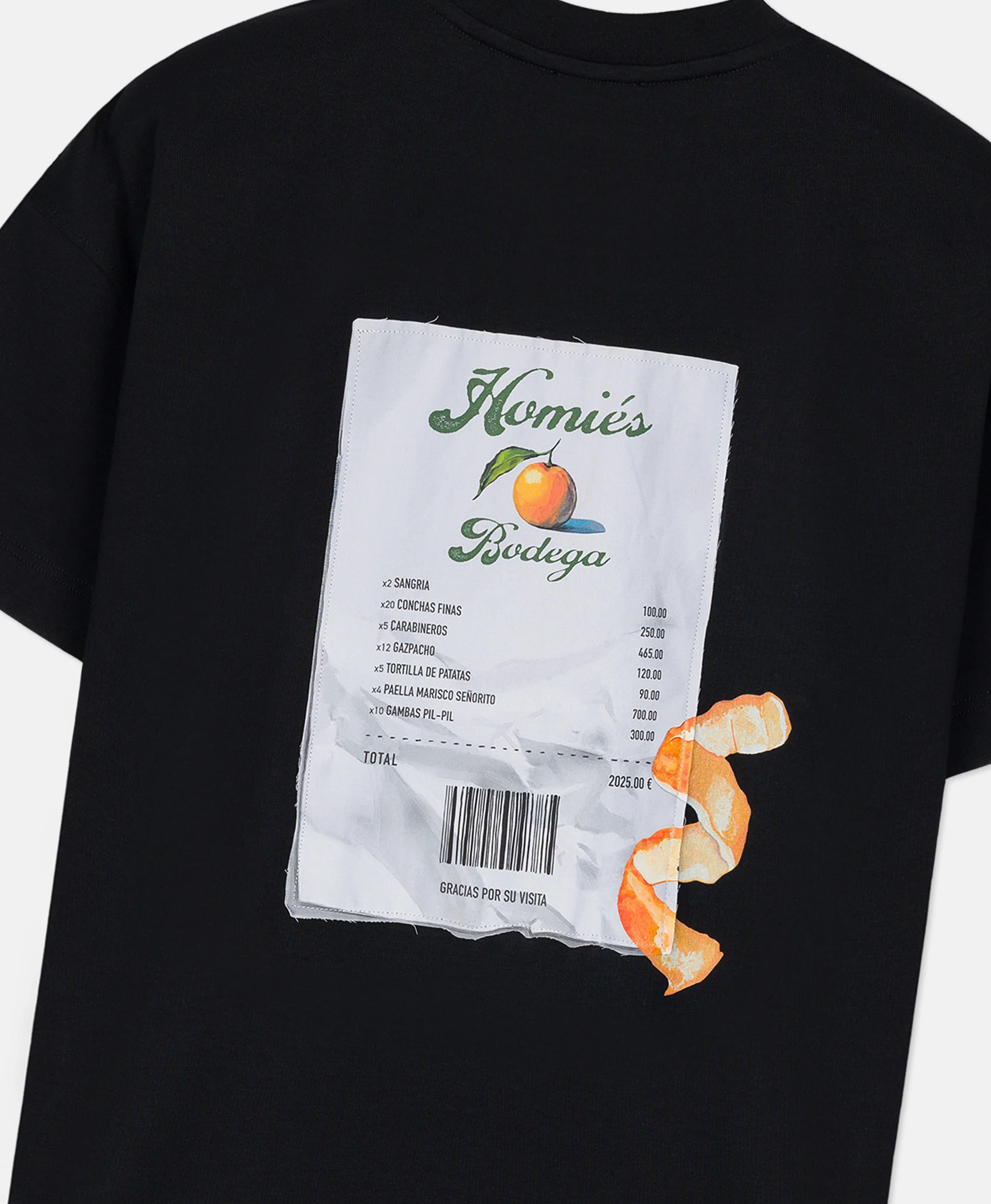 LA CUENTA T-SHIRT BLACK - Image 5