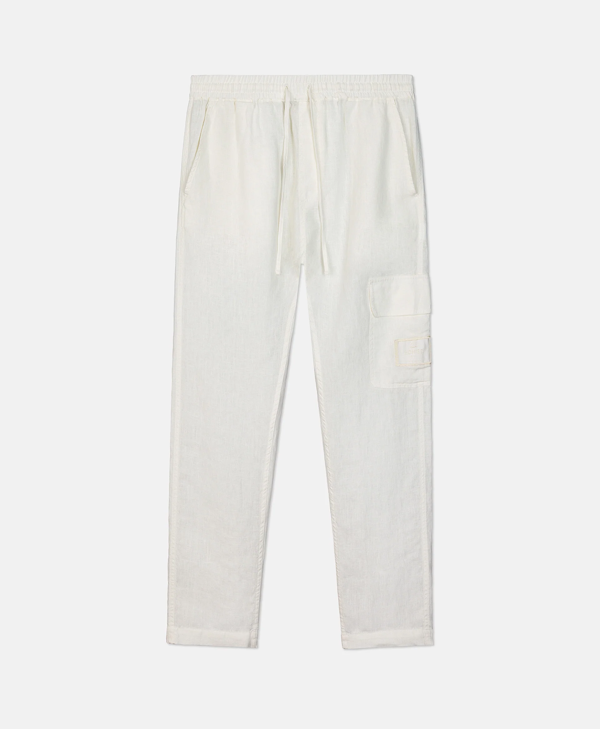 LINEN PANTS VINTAGE WHITE