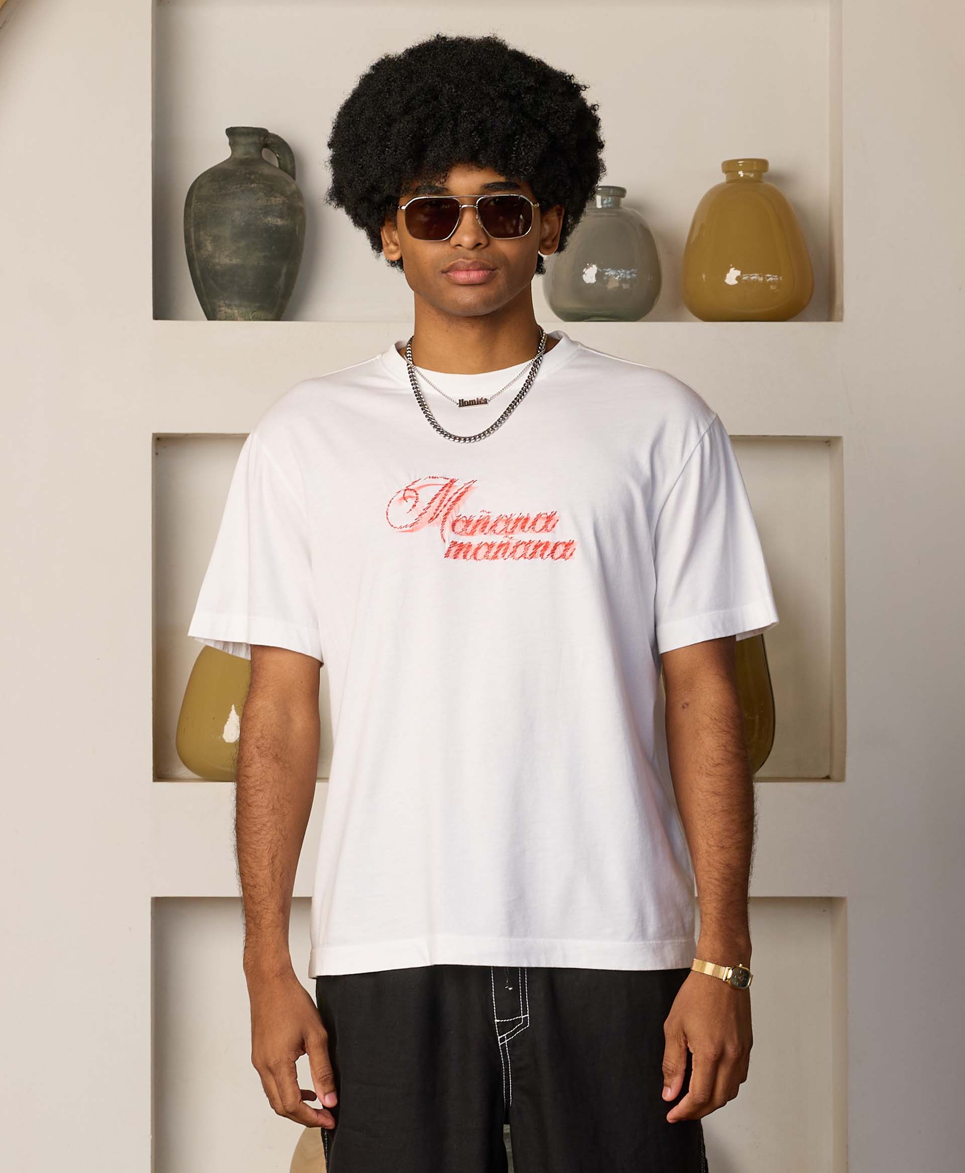 MAÑANA T-SHIRT WHITE - Image 2