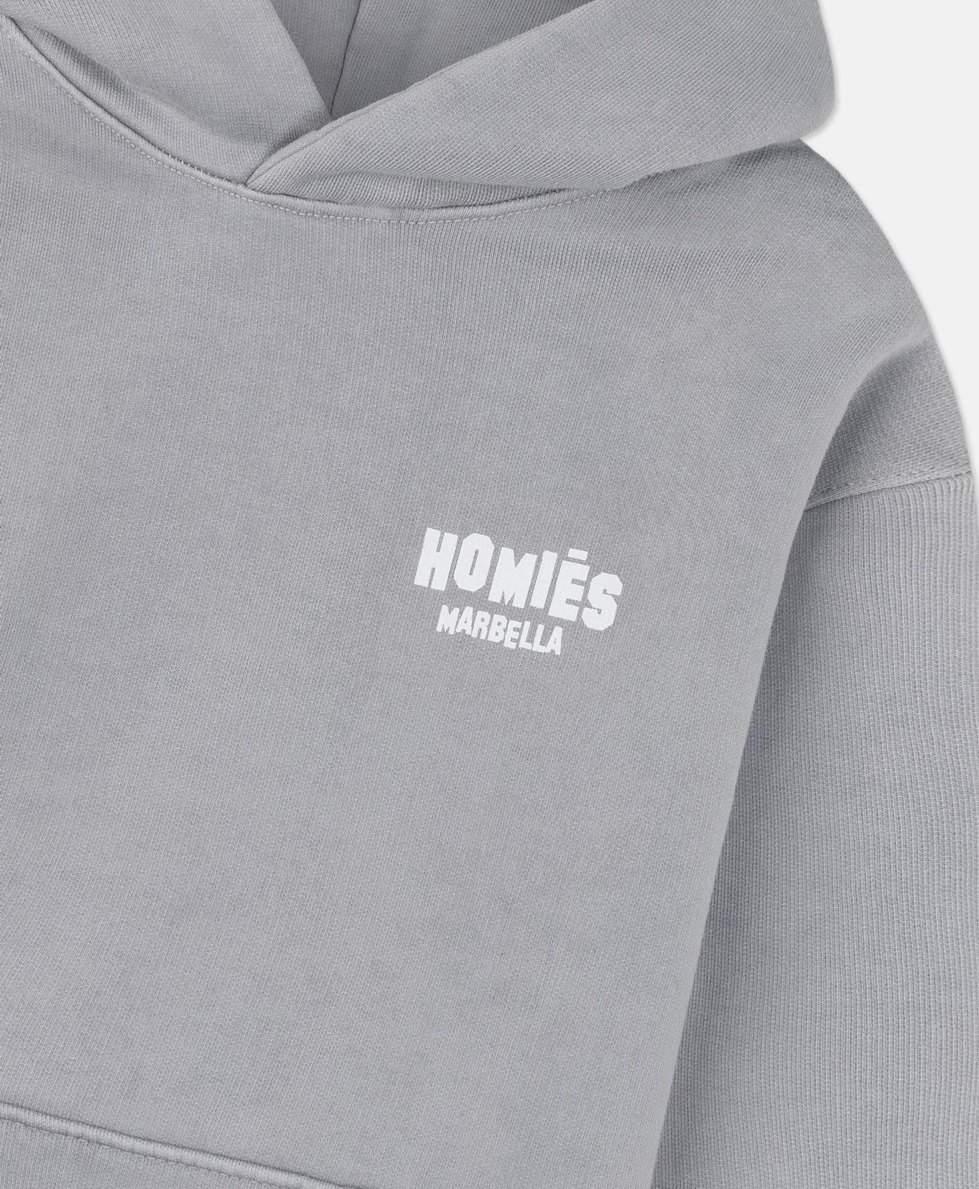 MAPA KIDS HOODIE VINTAGE LIGHT GREY - Image 3