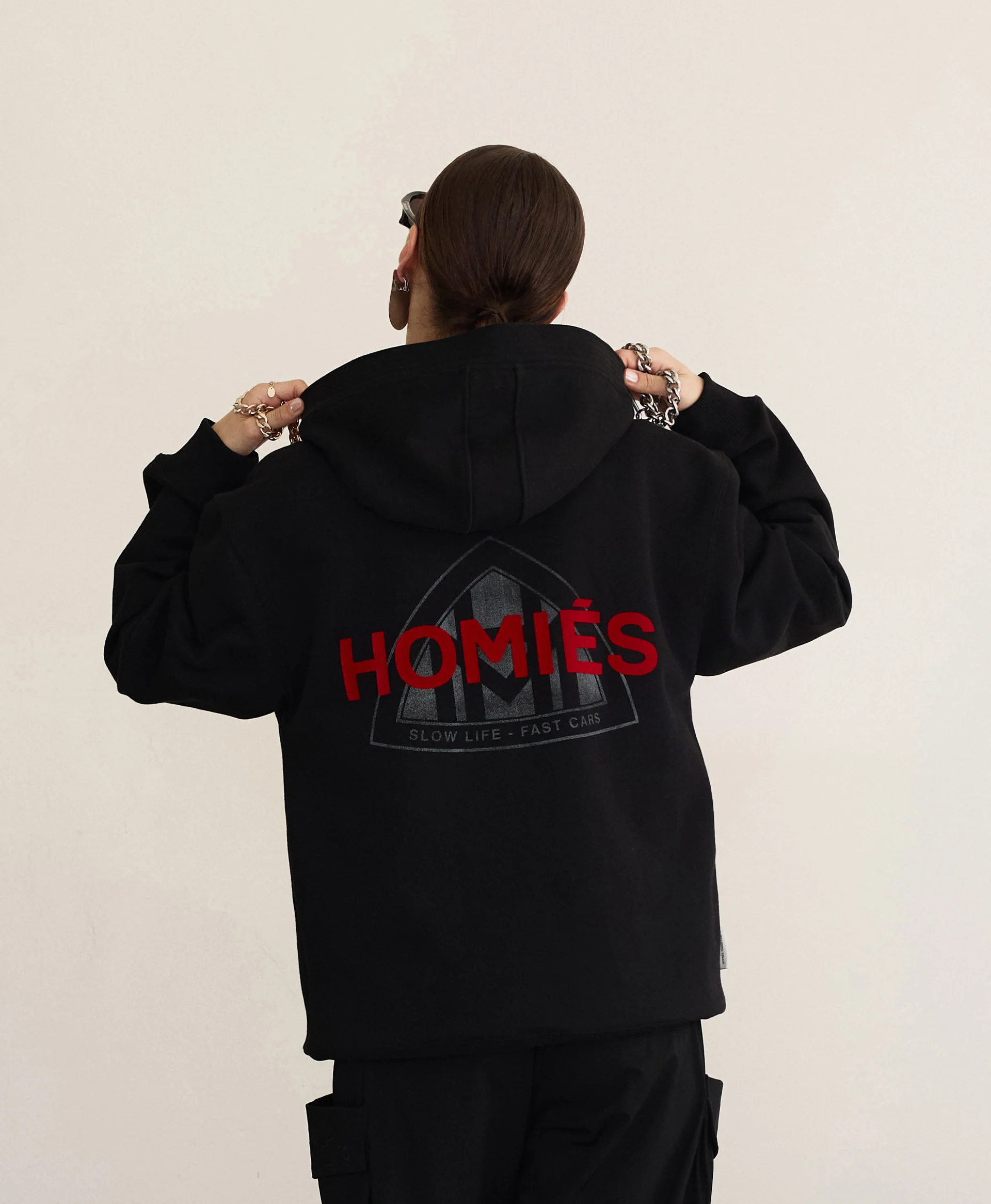MAYMARB HOODIE BLACK RED - Image 5