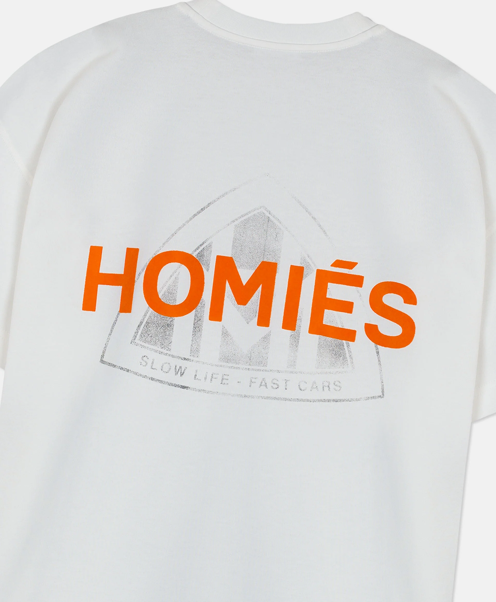 MAYMARB T-SHIRT WHITE ORANGE - Image 4