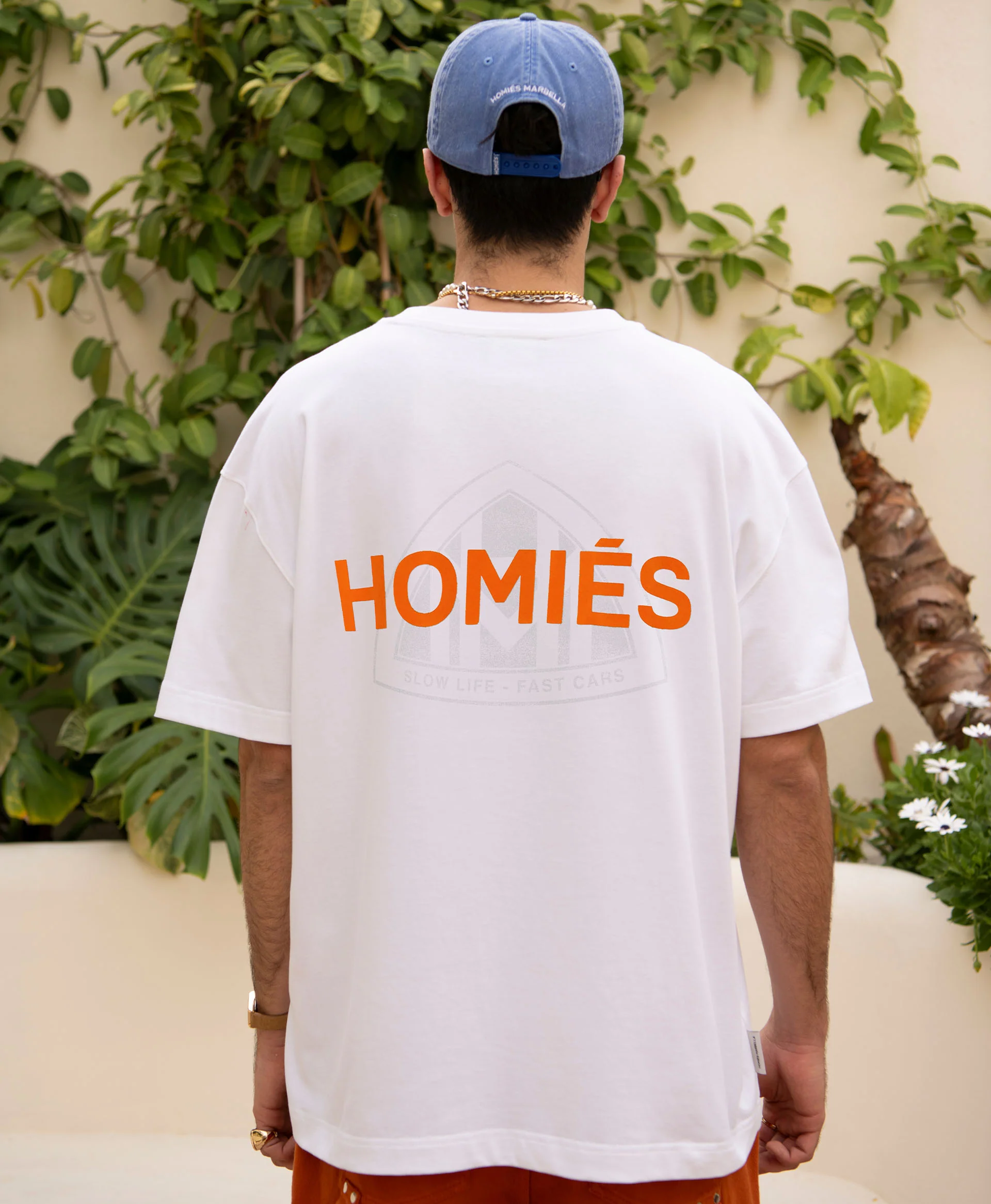 MAYMARB T-SHIRT WHITE ORANGE - Image 5