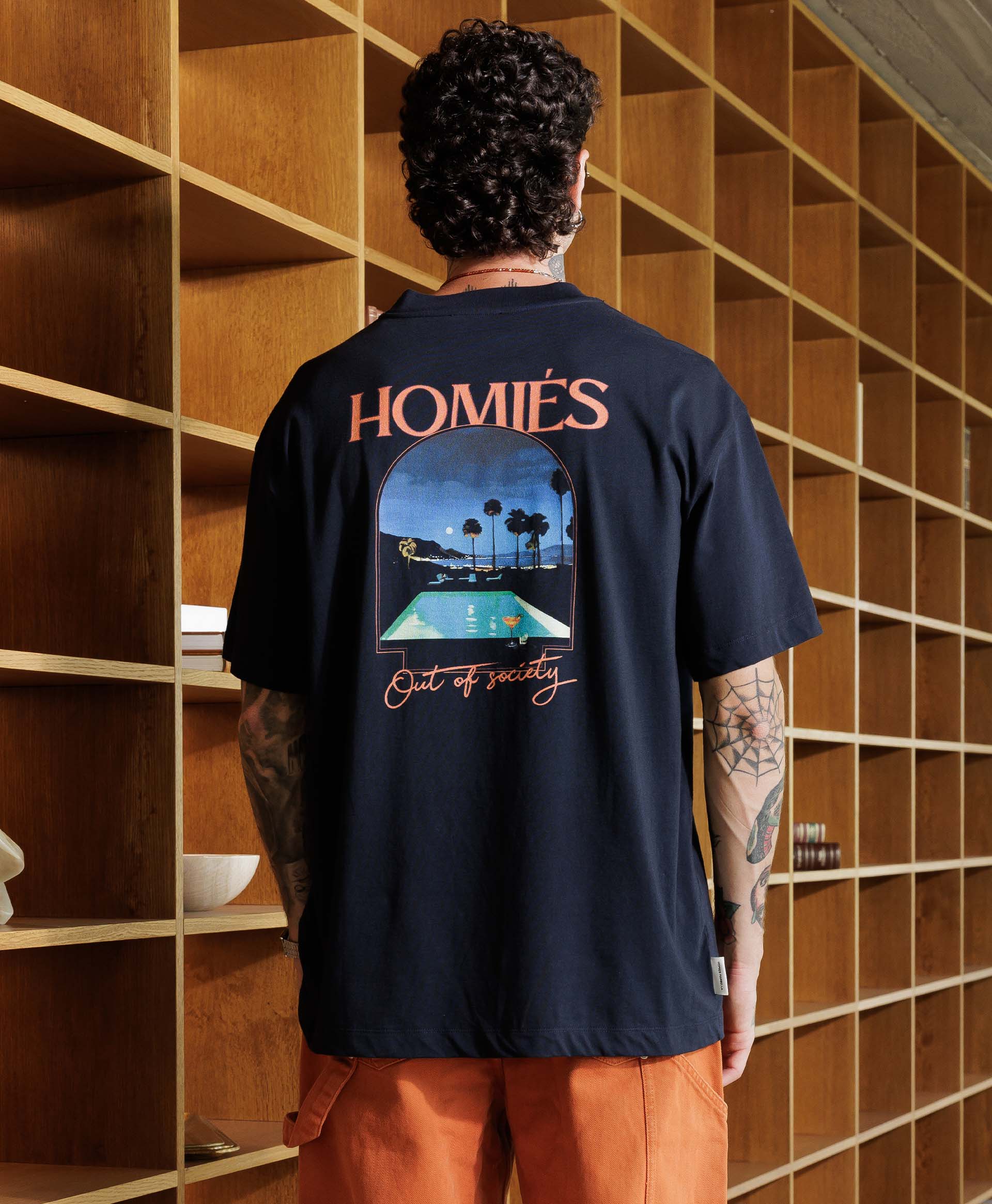 MIDNIGHT REFLECTION T-SHIRT DARK NAVY - Image 4