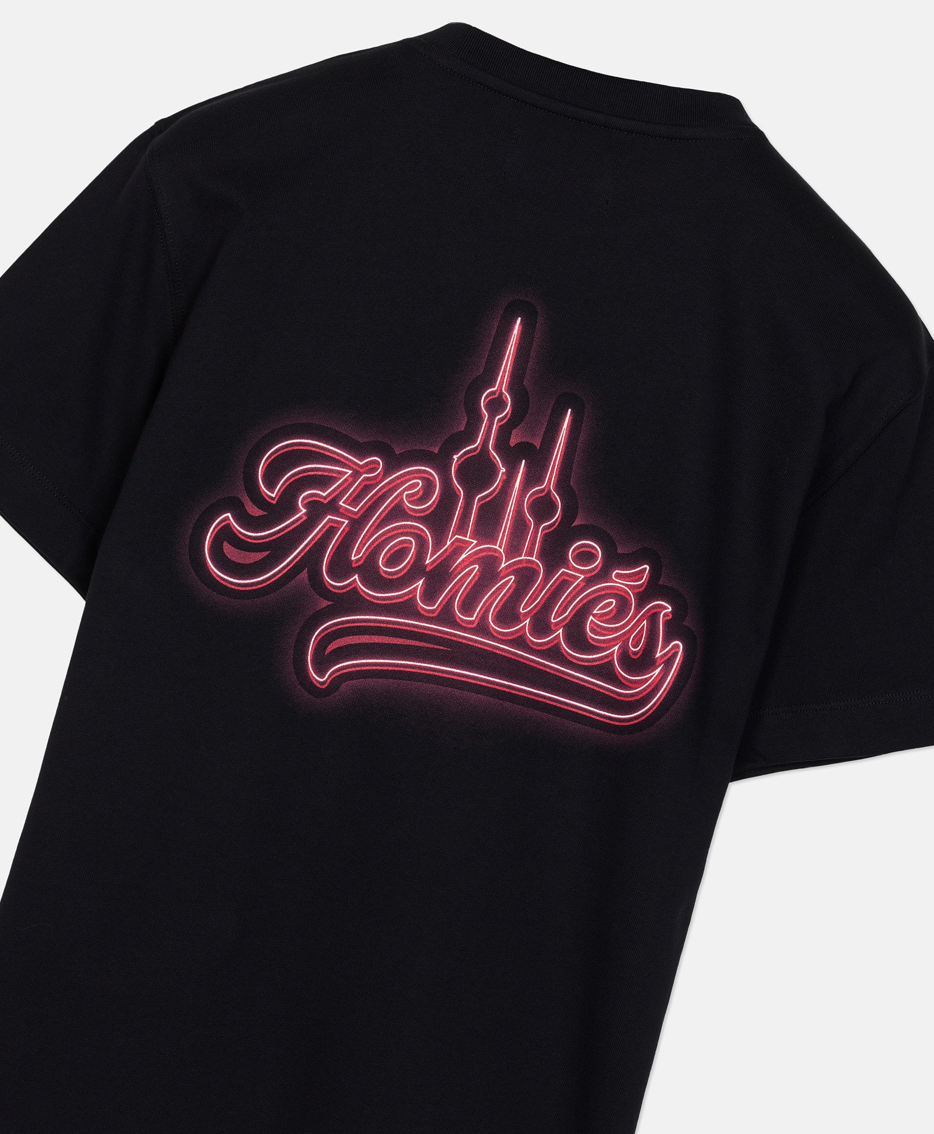 NEON TOWERS T-SHIRT BLACK - Image 5