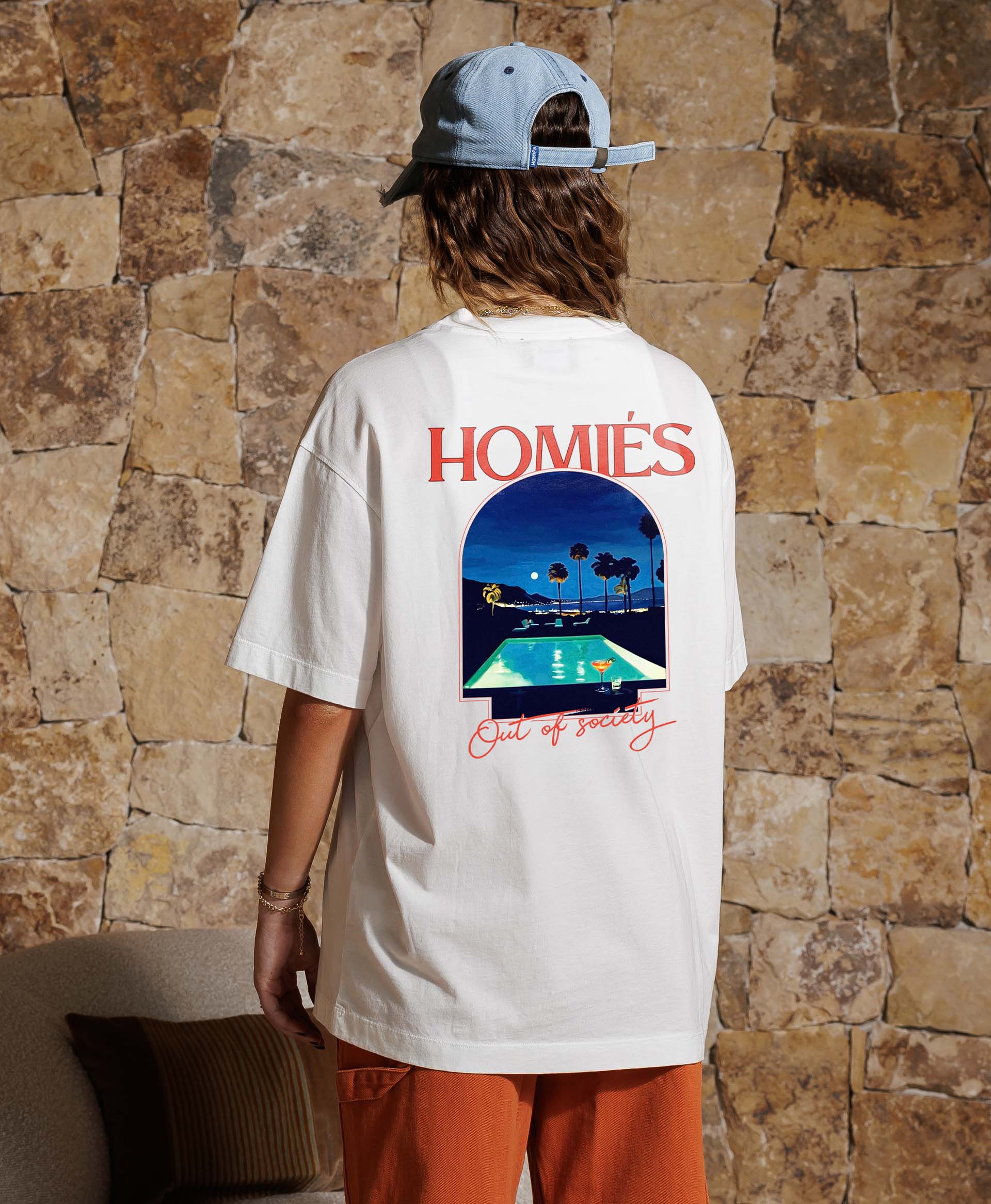 MIDNIGHT REFLECTION T-SHIRT VINTAGE WHITE - Image 5
