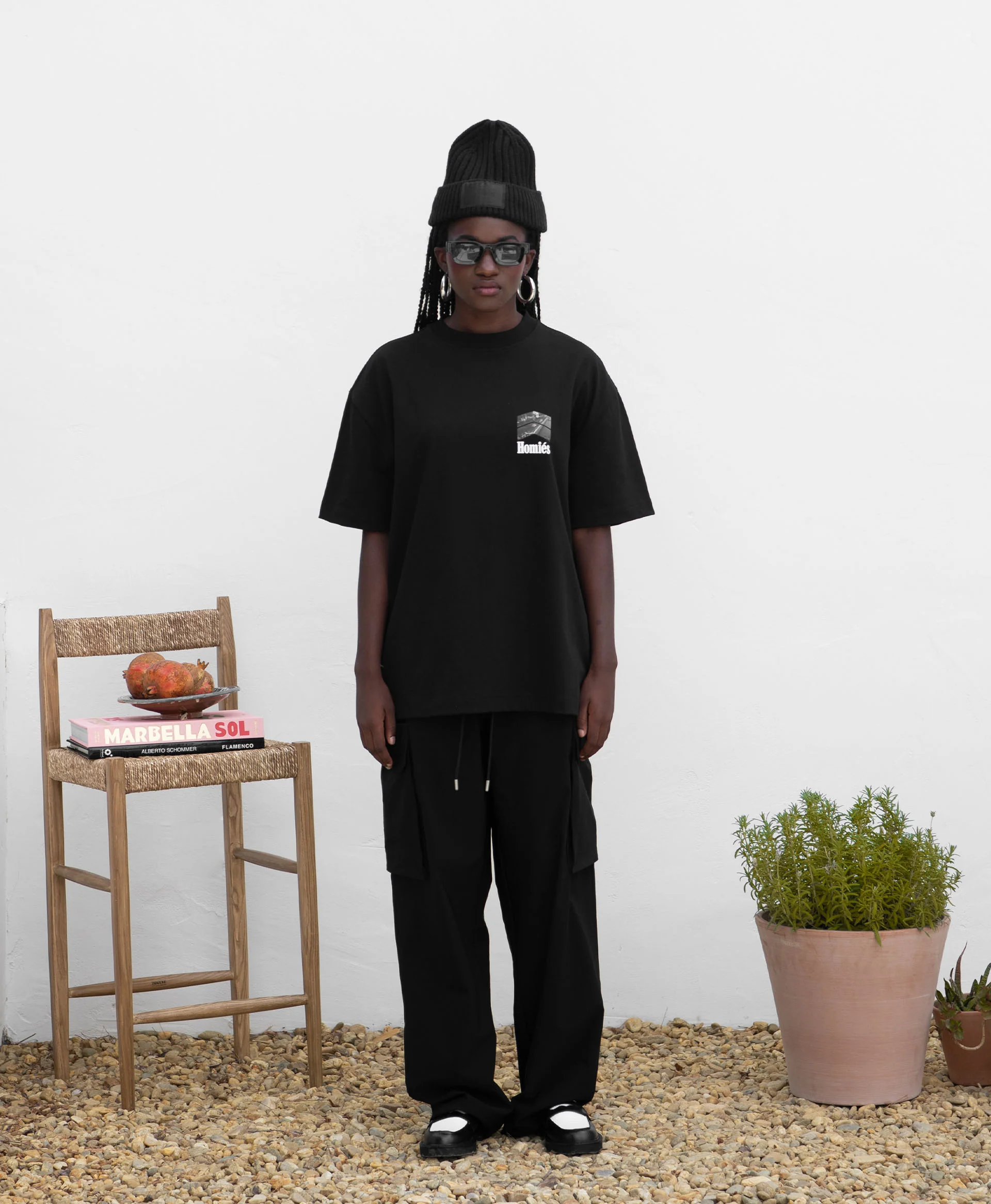 OVERSIZED CARGO PANTS BLACK - Image 3