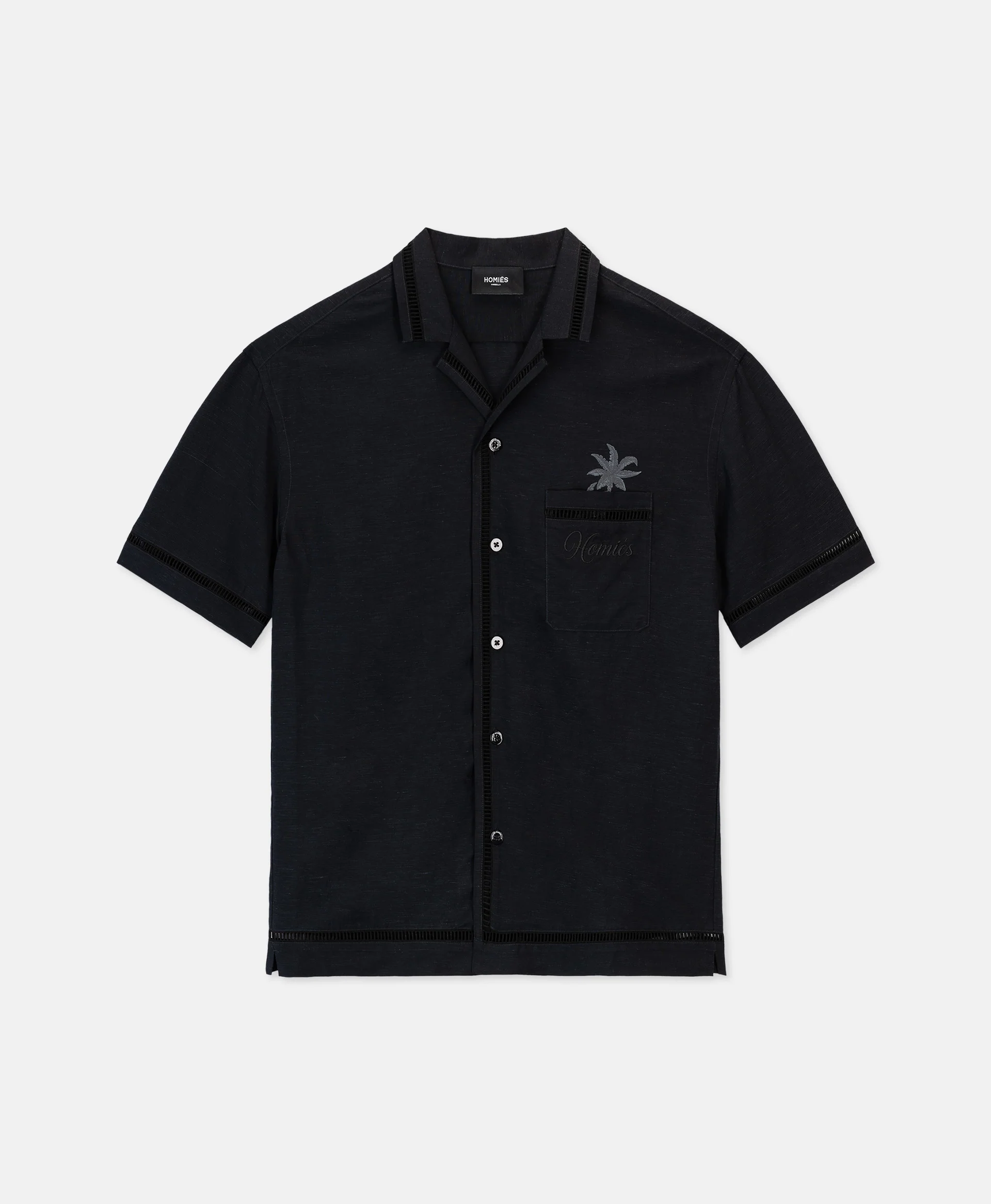 PALM TREE SHIRT BLACK - Image 4