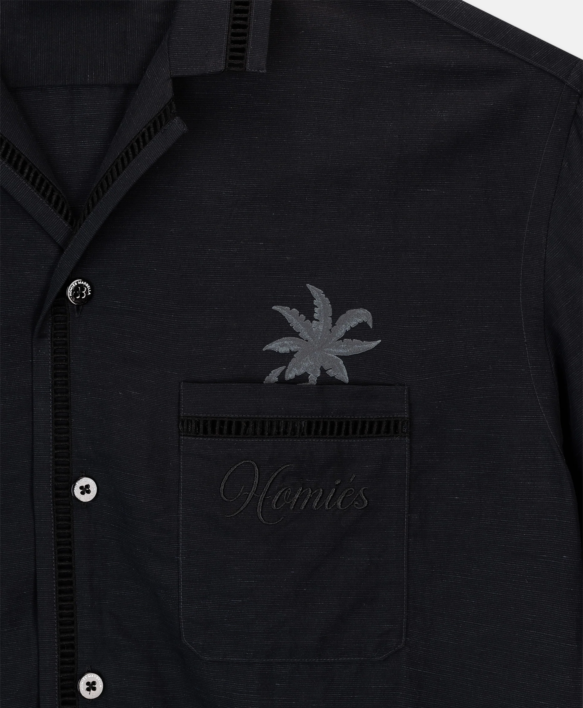 PALM TREE SHIRT BLACK - Image 5