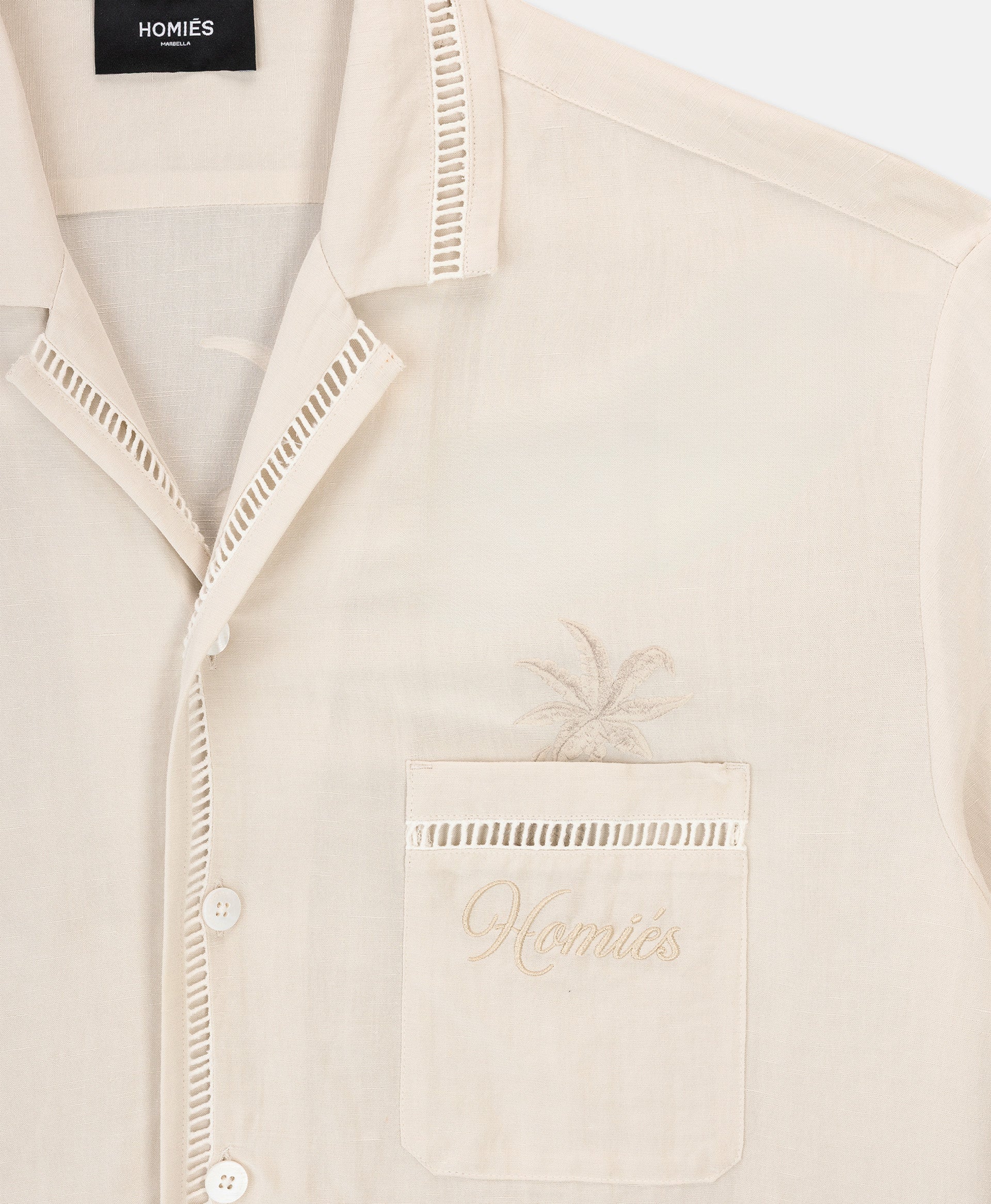 PALM TREE SHIRT SAND - Image 4