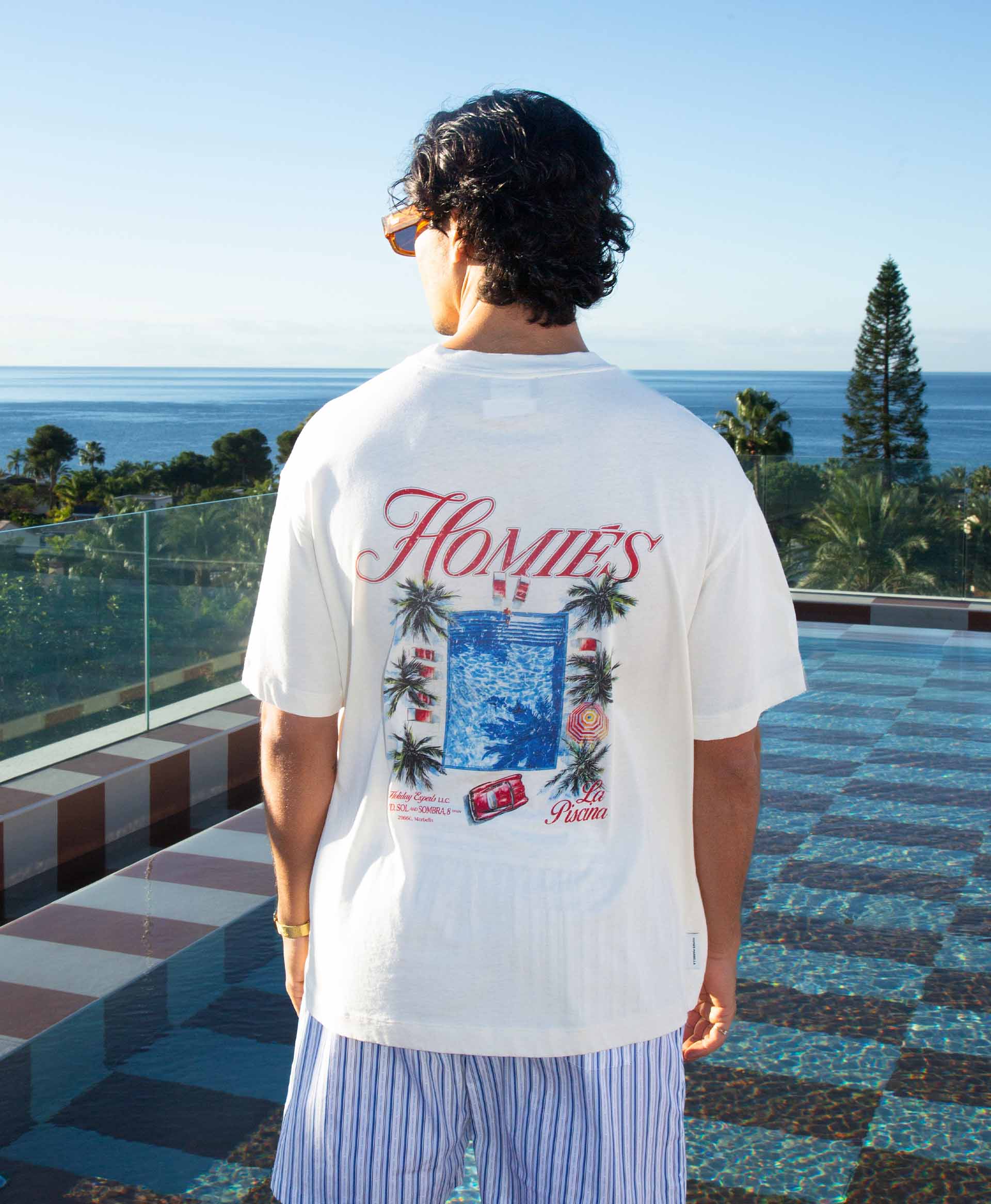PISCINA T-SHIRT BEIGE - Image 4