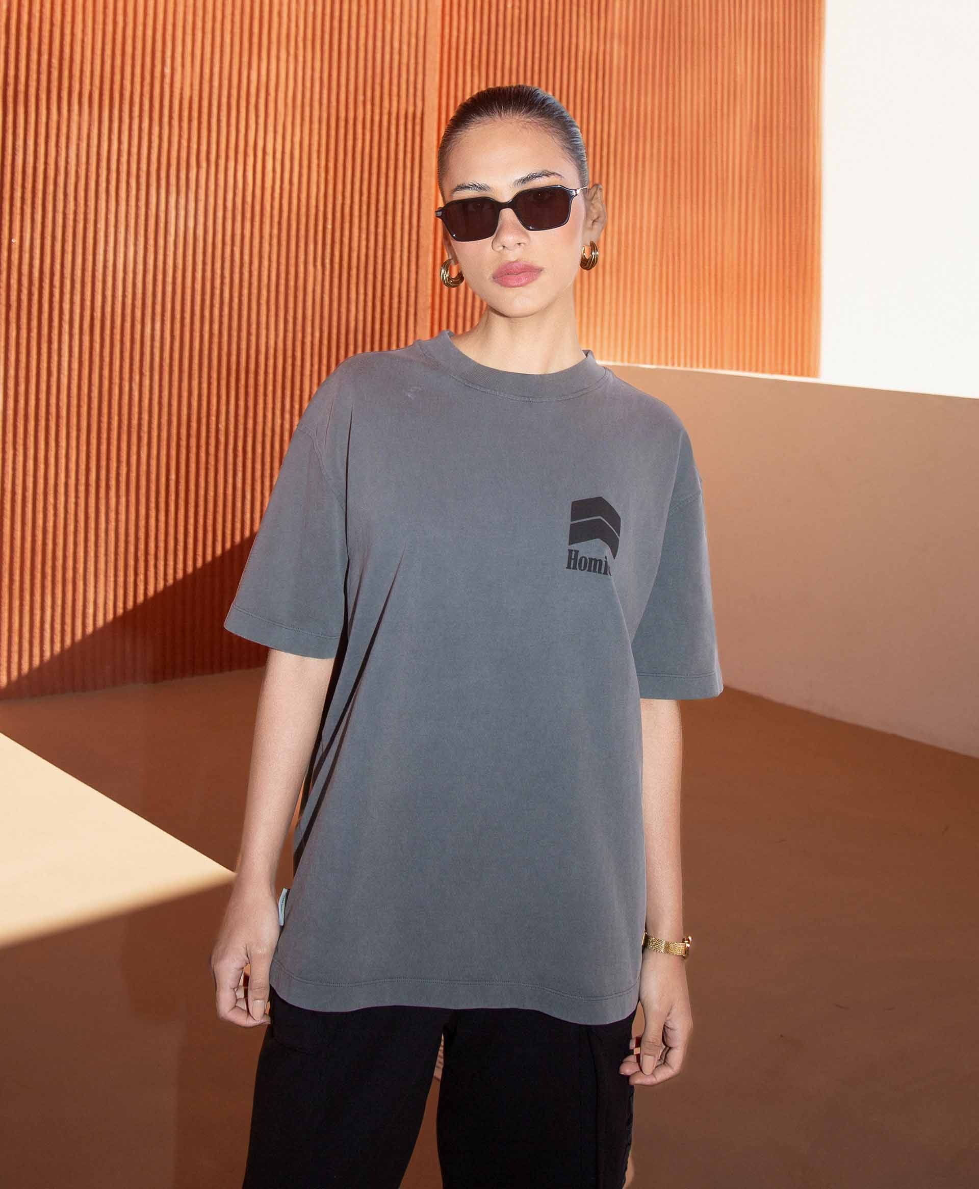 RACING T-SHIRT VINTAGE GREY - Image 3