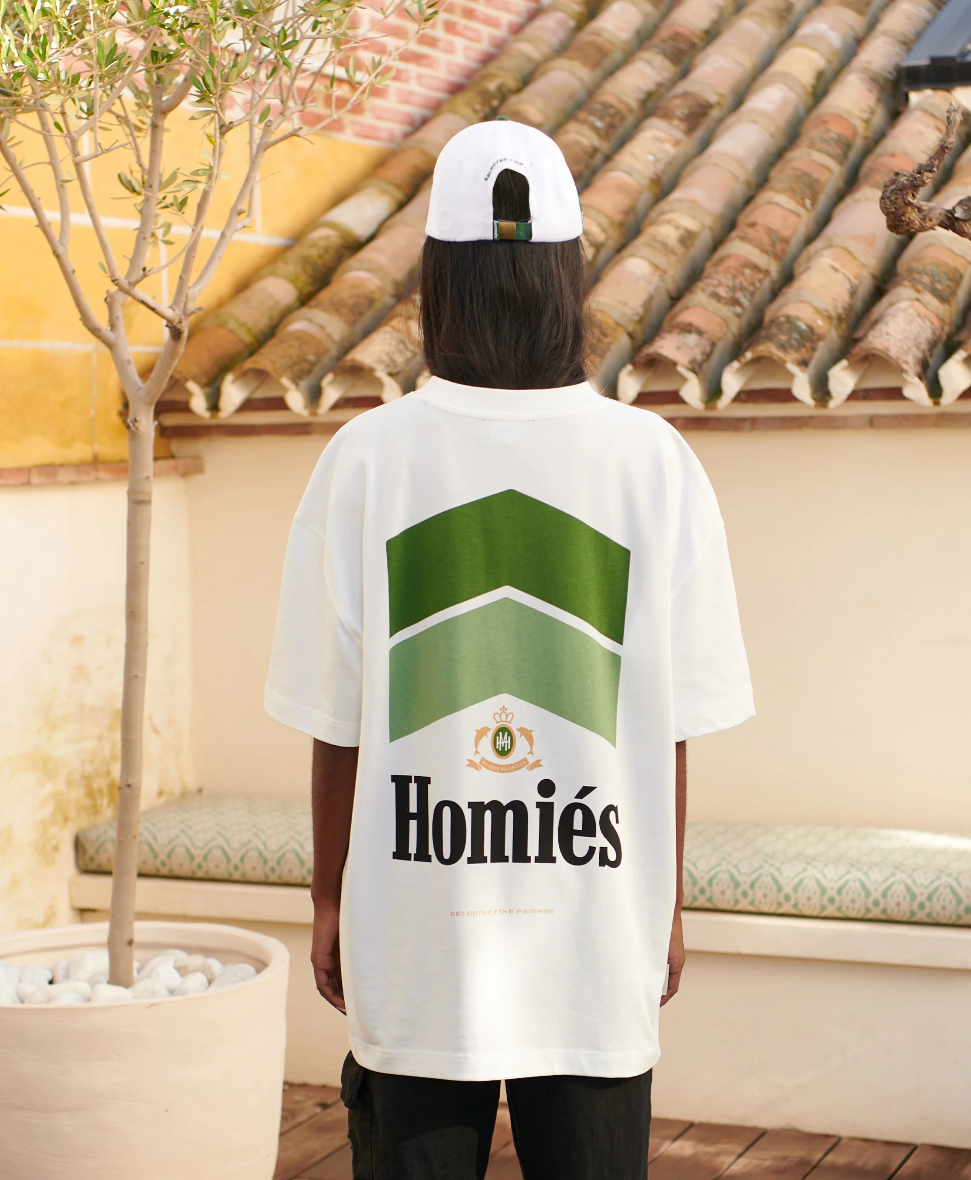 RACING T-SHIRT VINTAGE WHITE KHAKI - Image 5