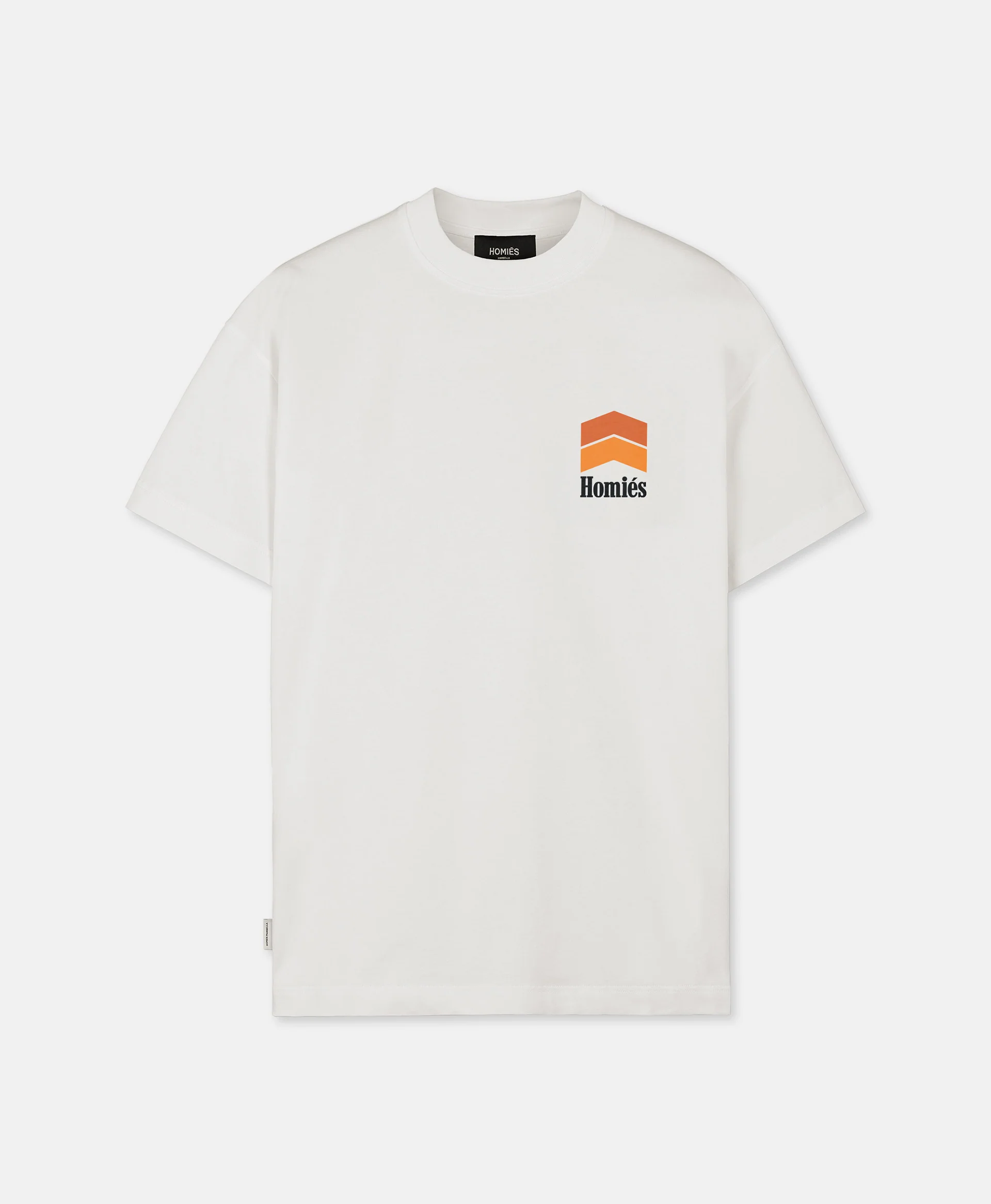 RACING T-SHIRT WHITE ORANGE - Image 6