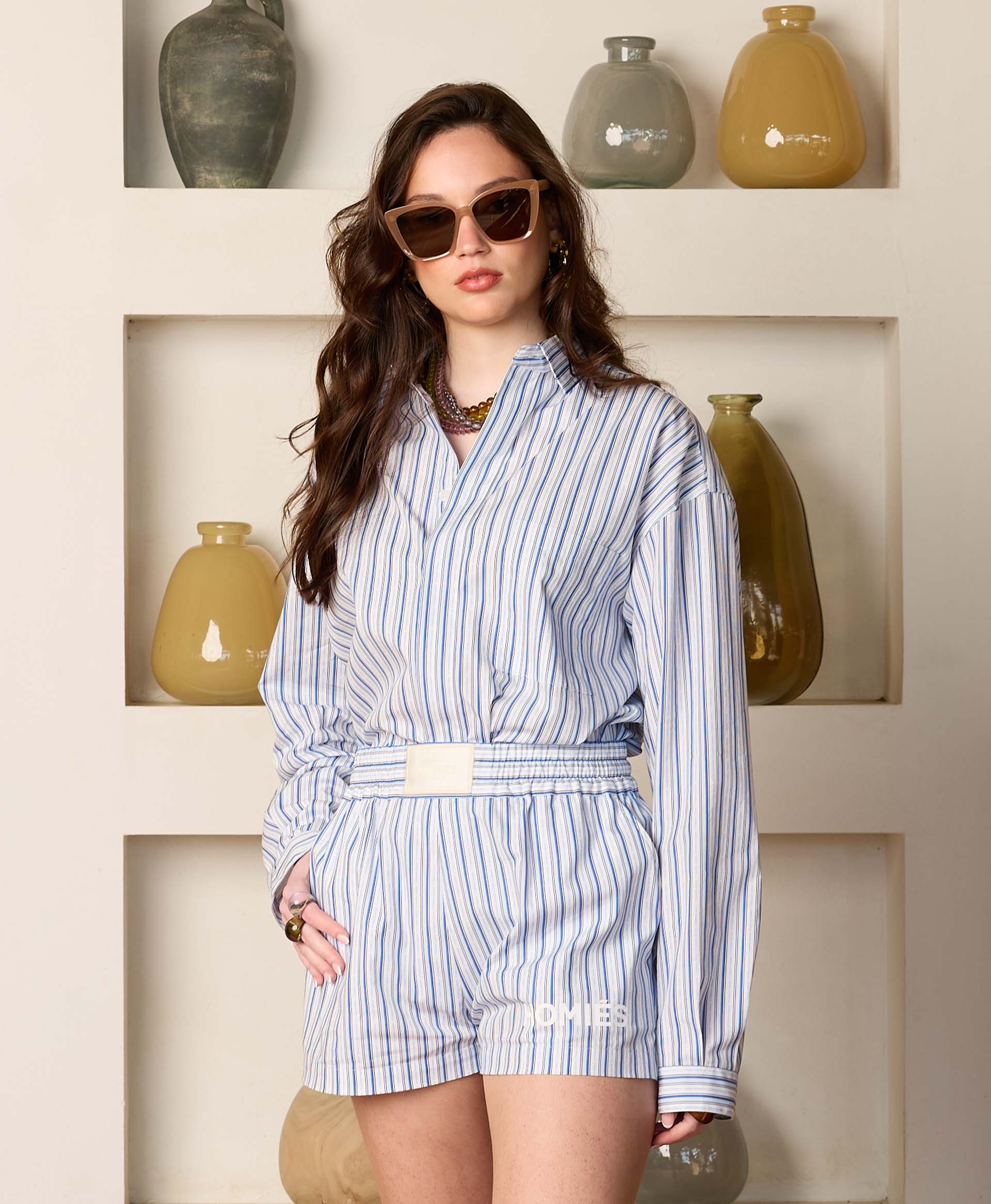 STRIPES SHIRT BLUE - Image 3