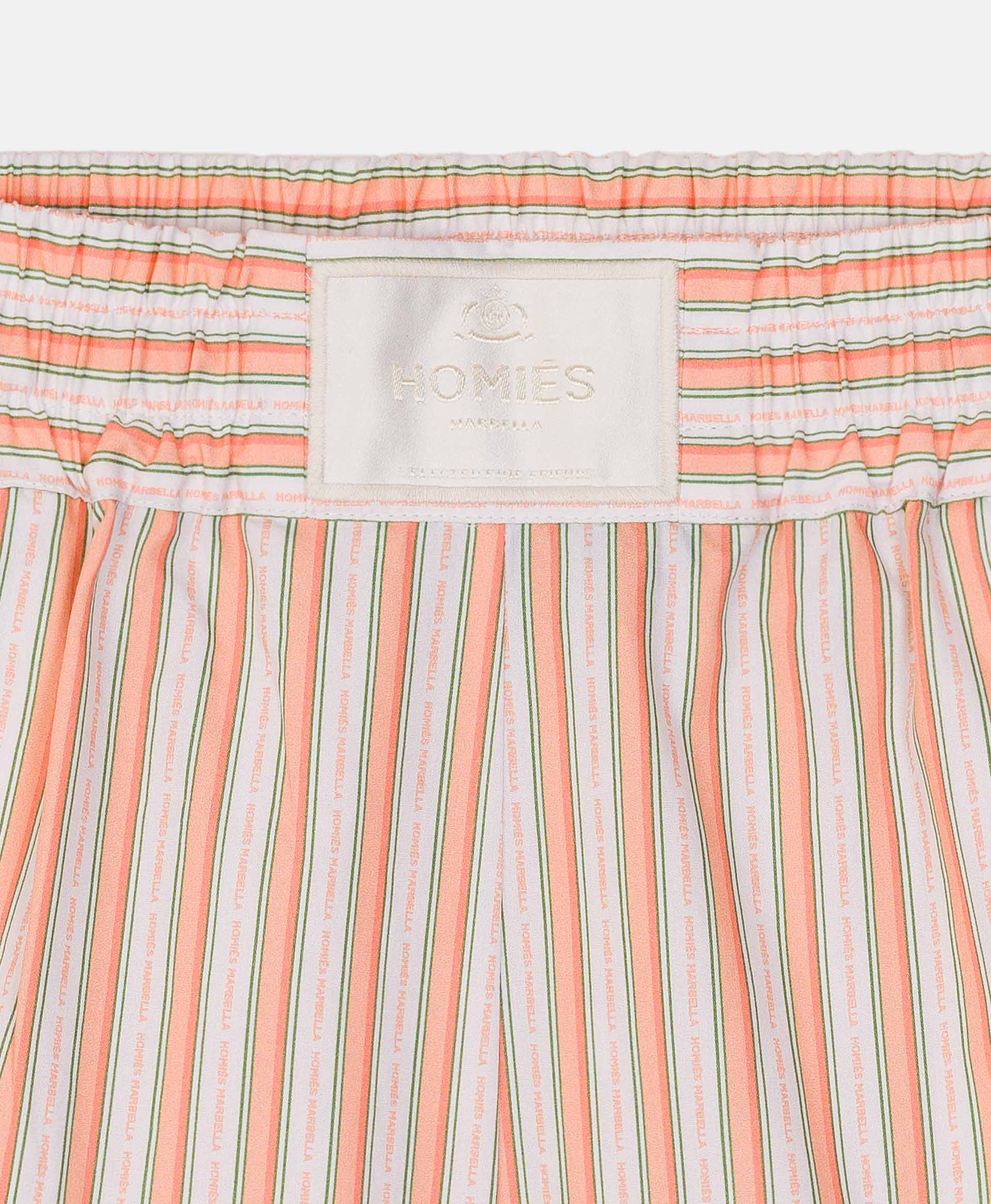 STRIPES WOMAN SHORTS ORANGE - Image 3