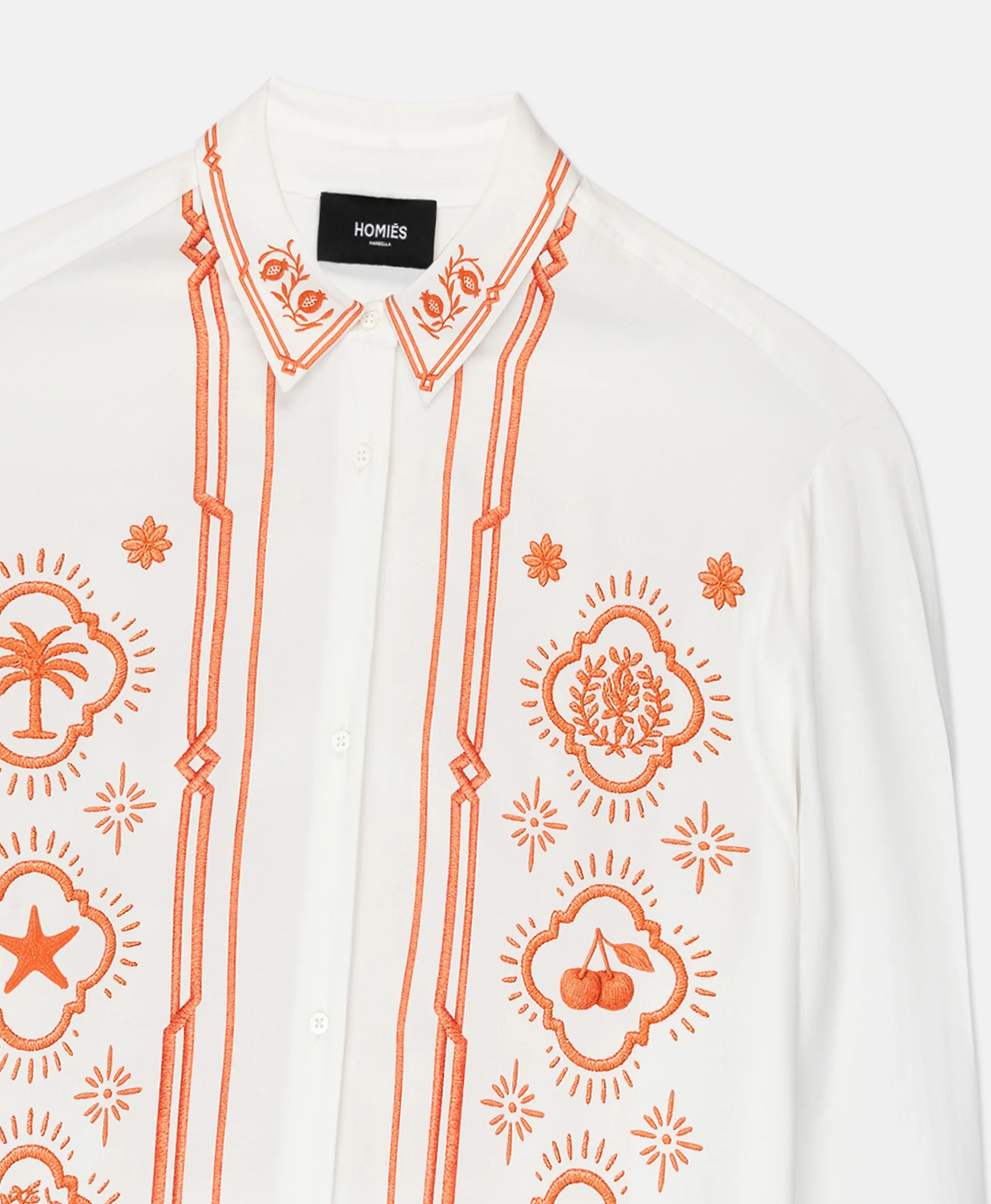 SUNSET MARBELLA WOMAN SHIRT WHITE - Image 4