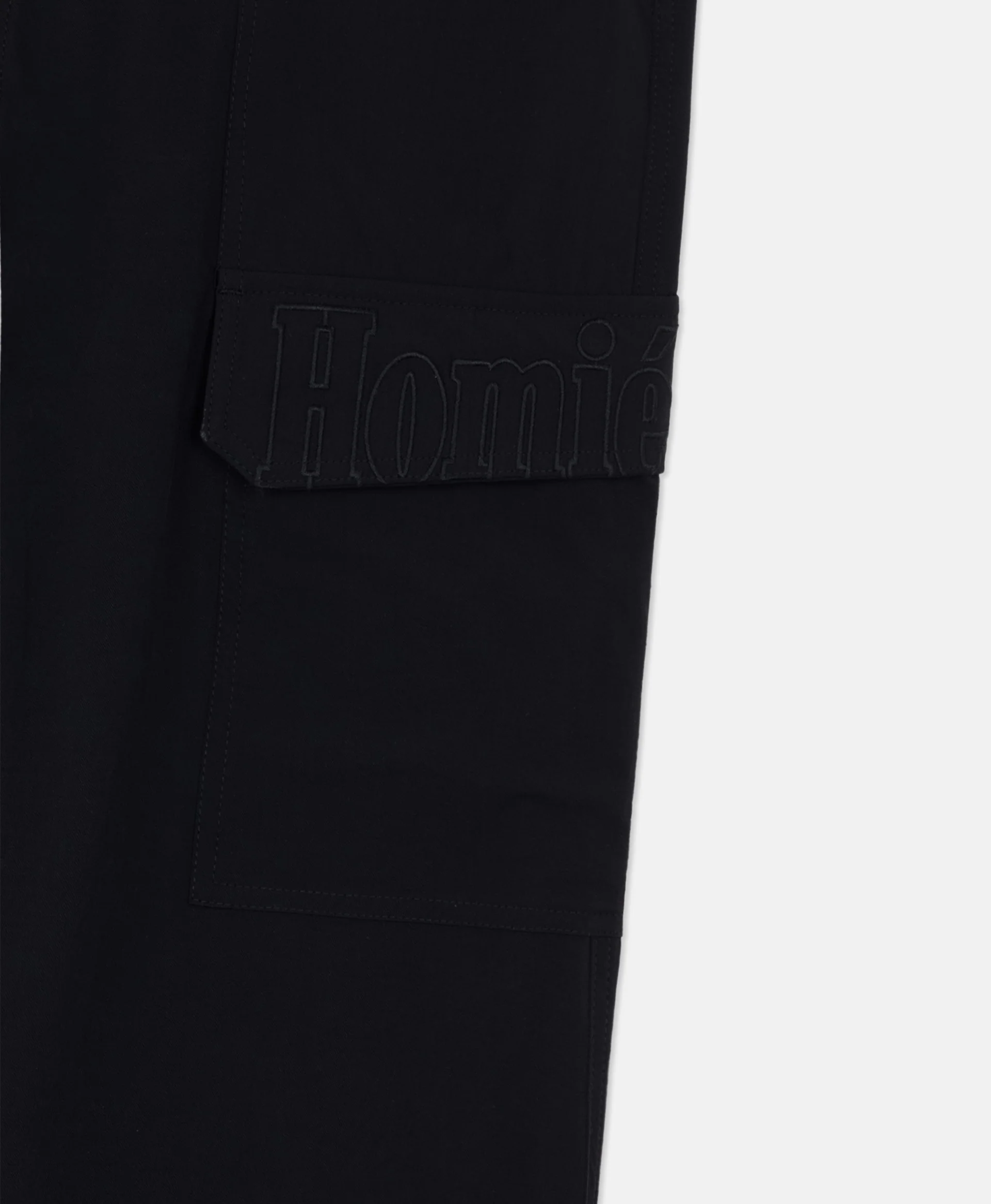 UTILITY CARGO PANTS BLACK - Image 3