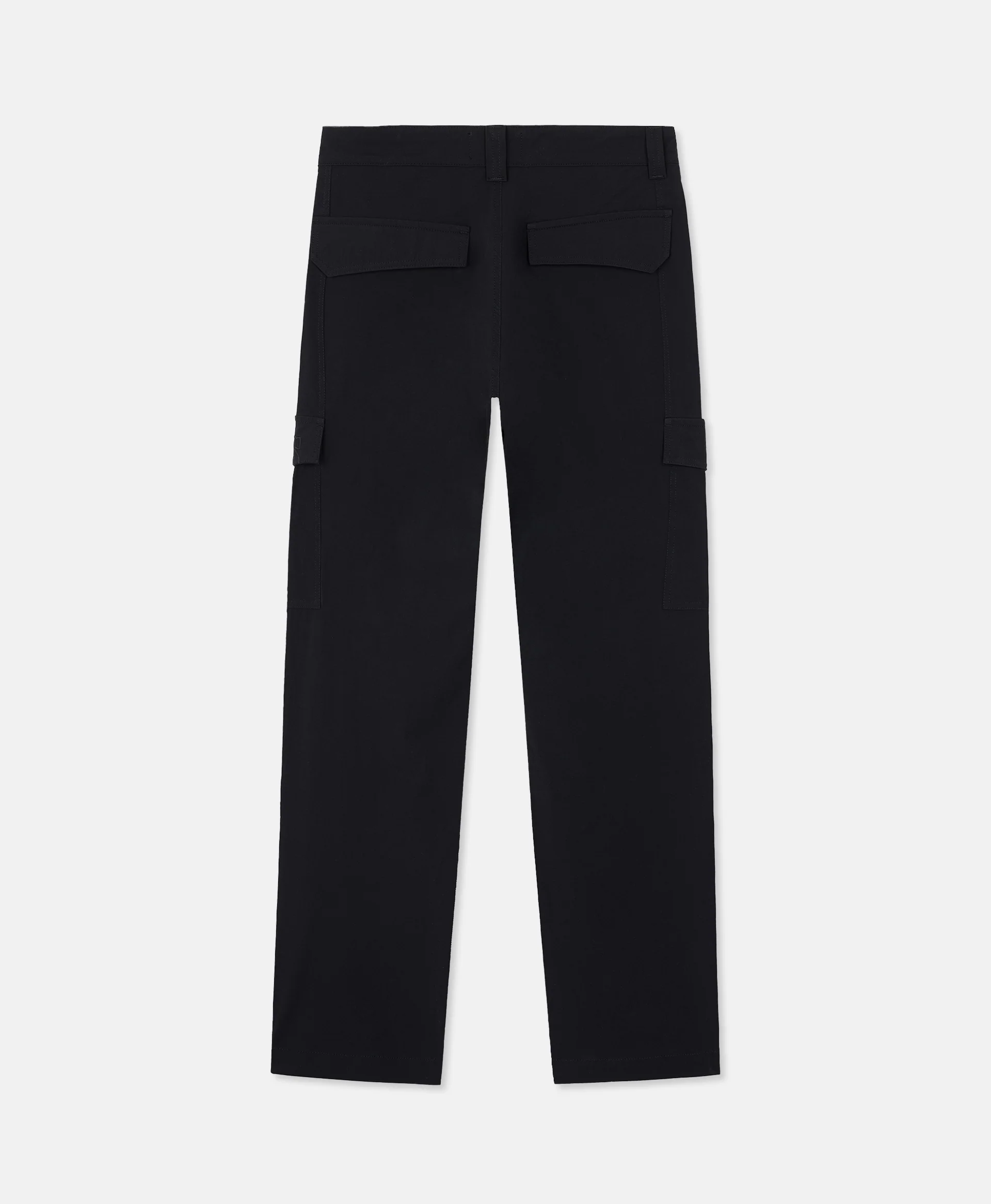 UTILITY CARGO PANTS BLACK - Image 4