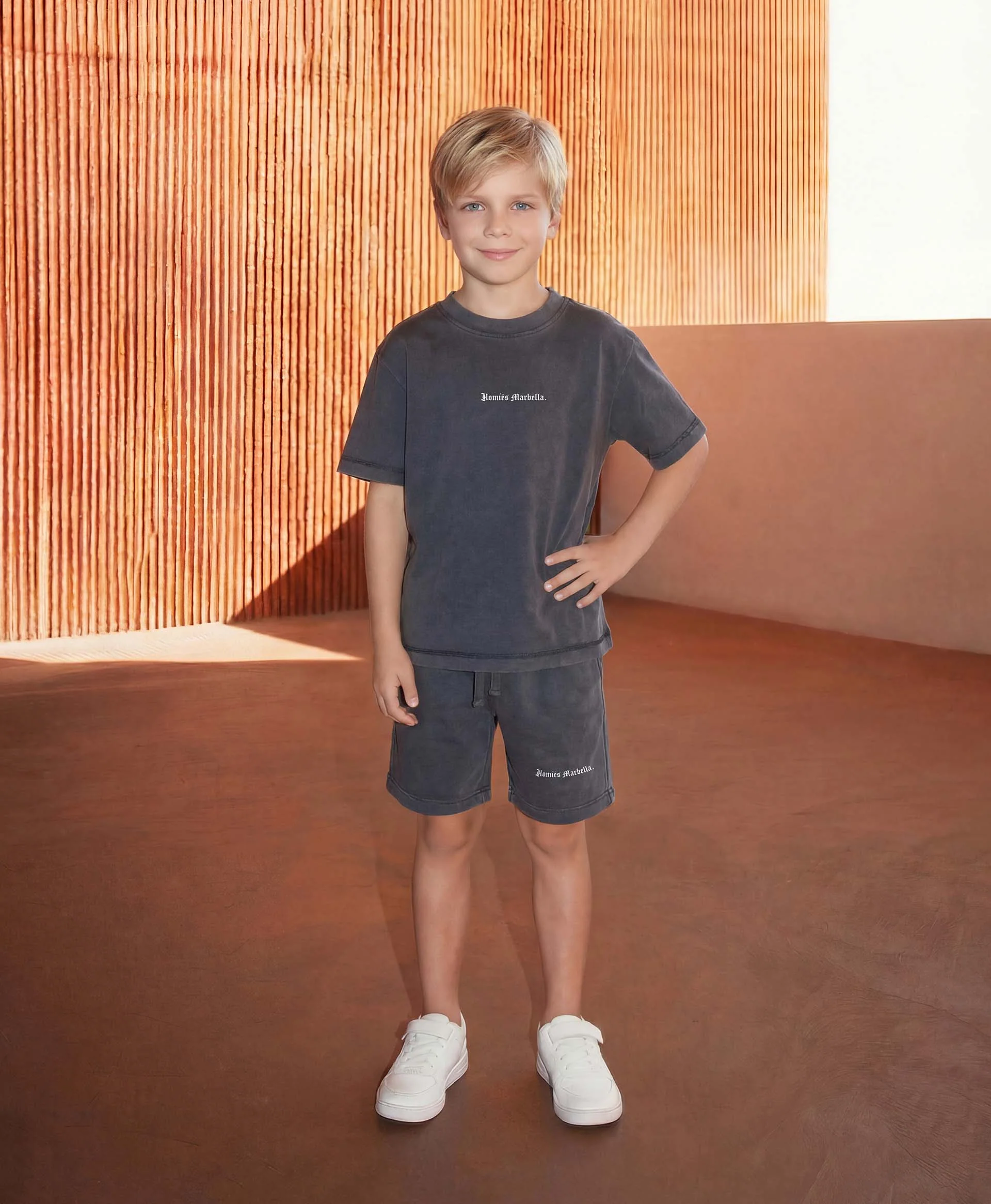 VIDEOGAME 8.0 KIDS SHORTS VINTAGE GREY - Image 2