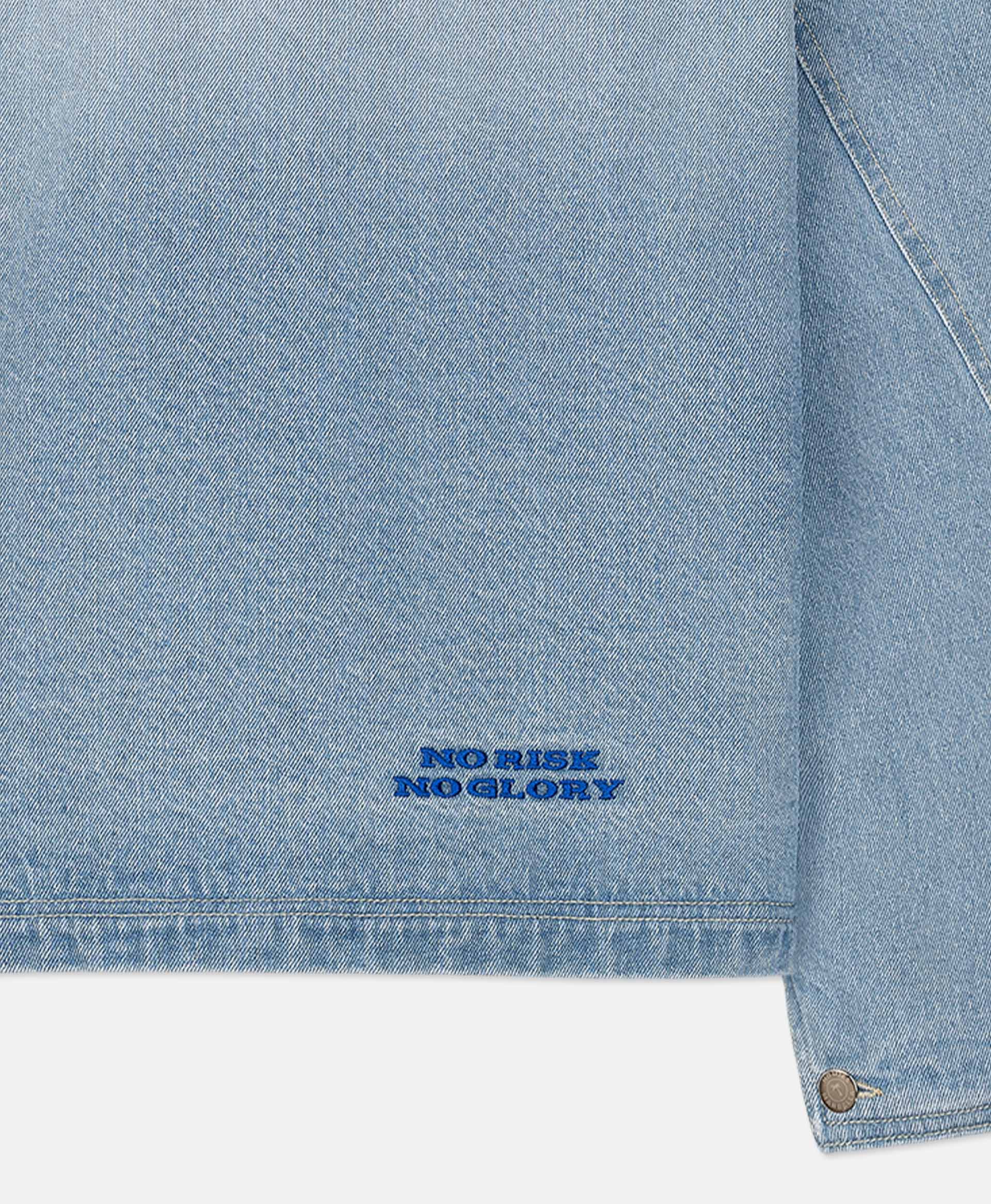 VINTAGE FADED DENIM JACKET - Image 5