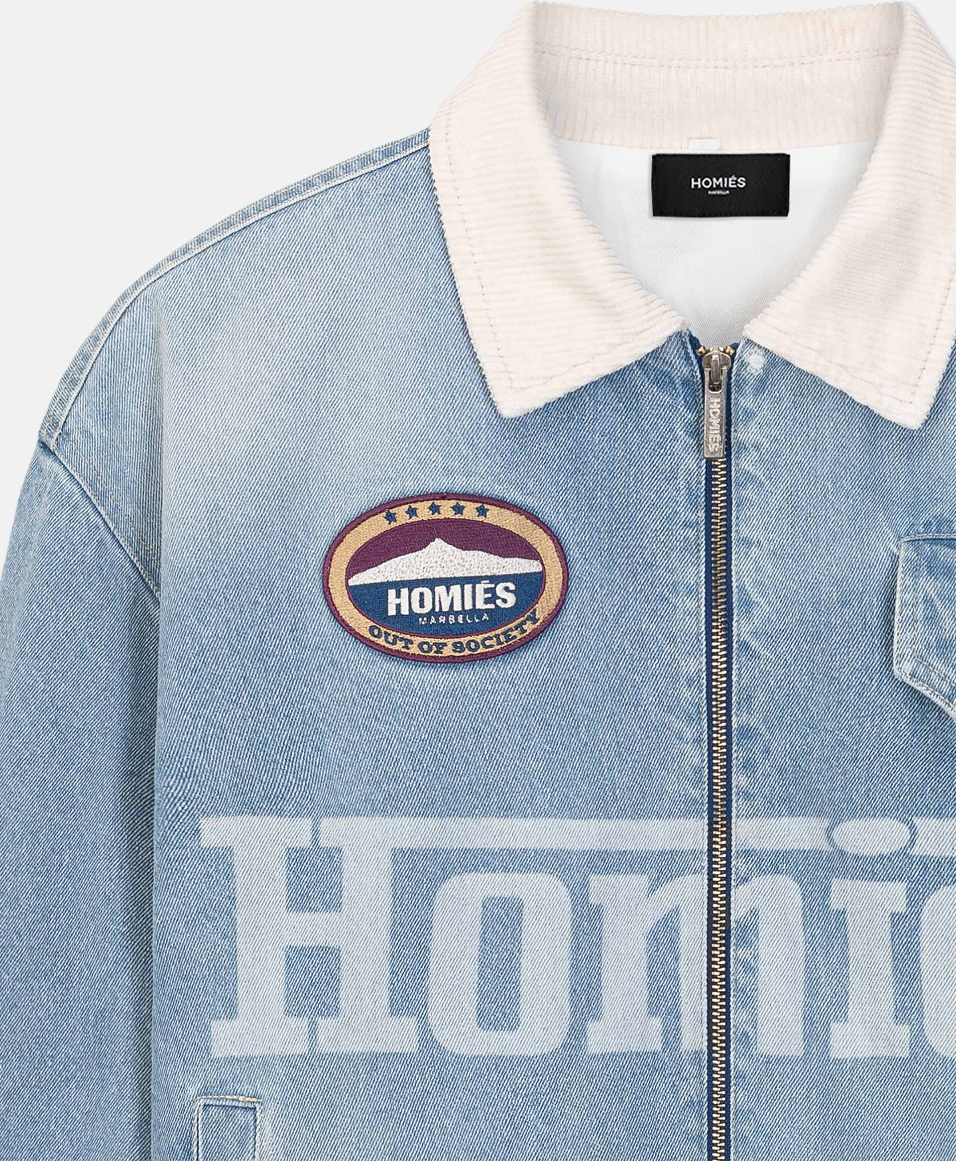 VINTAGE FADED DENIM JACKET - Image 7